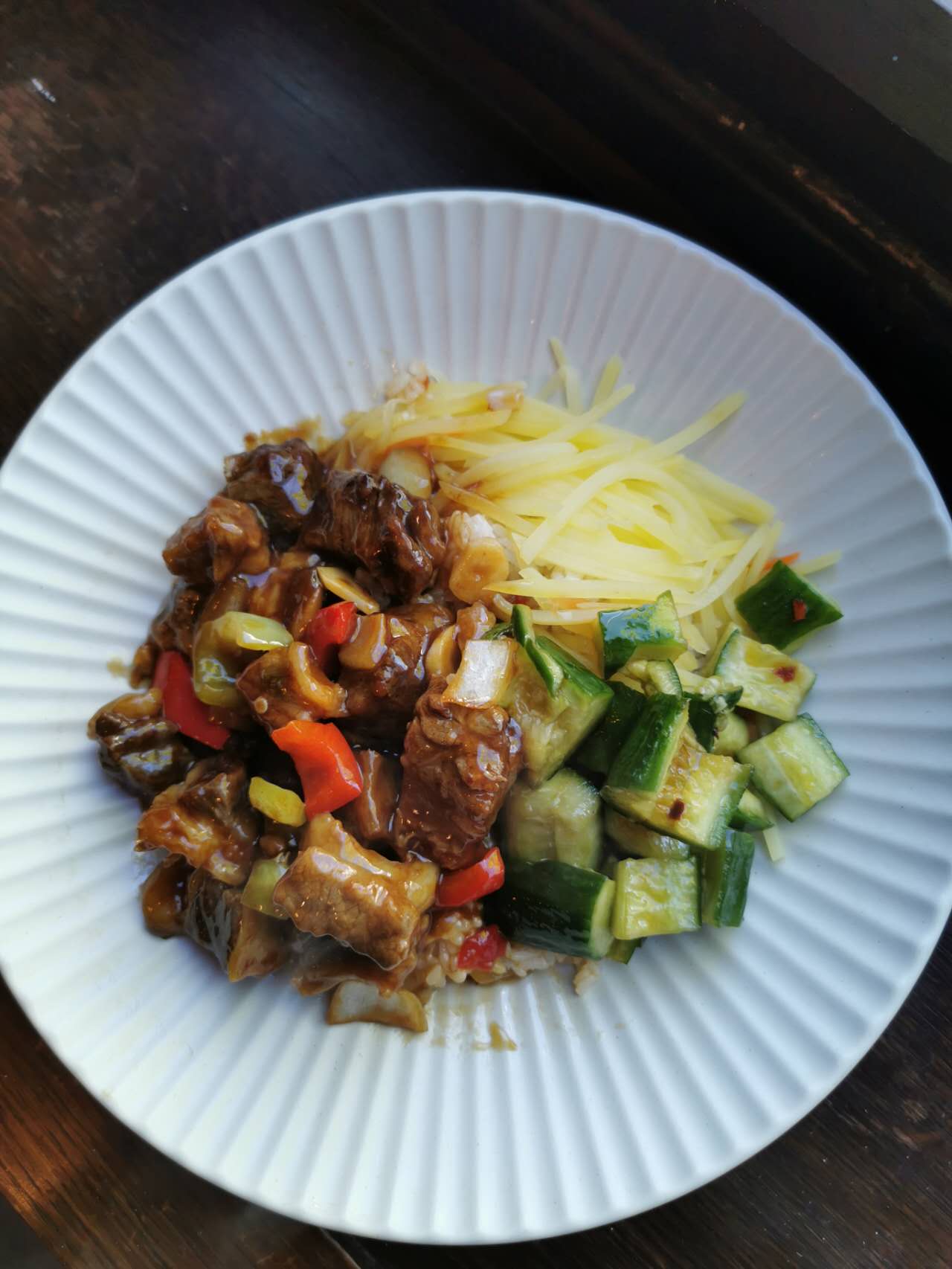 豆腐时蔬面
